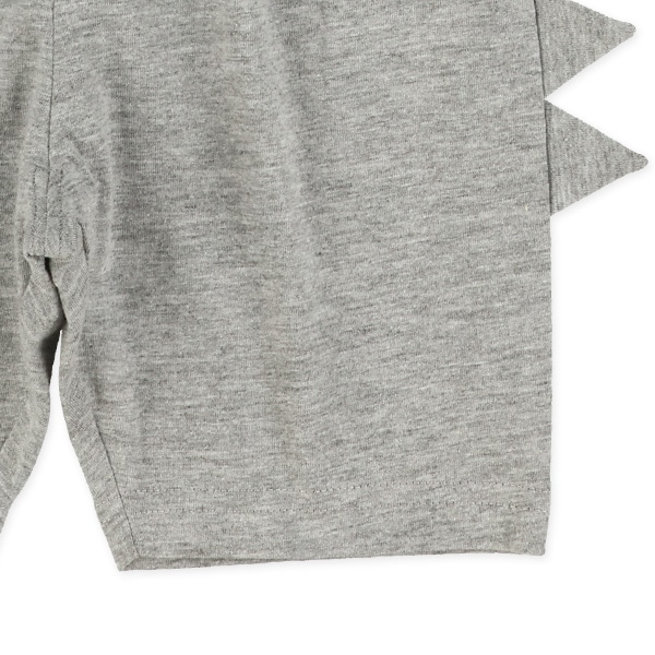 4分丈恐竜背ビレとび出しパンツ