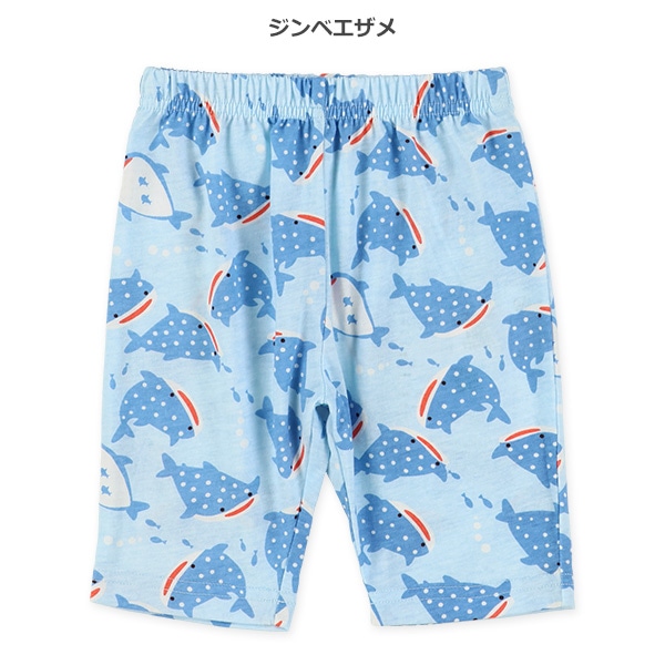 アニマル・ジンベエ総柄ハーフパンツ