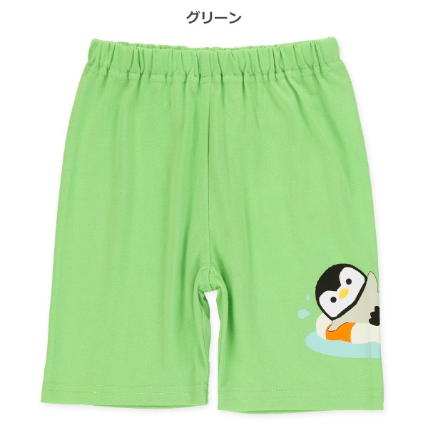 天竺ペンギン浮き輪ハーフパンツ