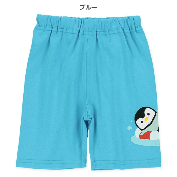 天竺ペンギン浮き輪ハーフパンツ