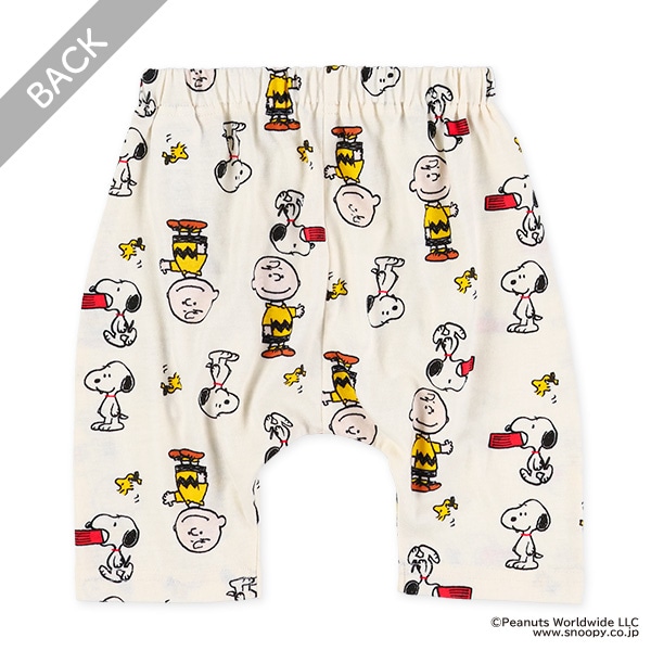 総柄サルエルパンツ（スヌーピー）