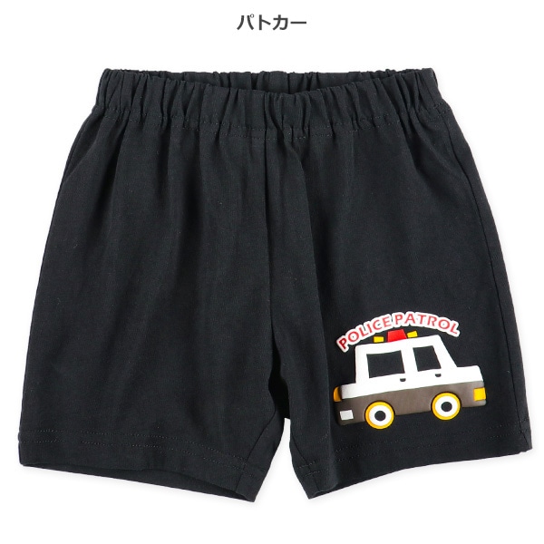 はたらくくるま発泡プリントパンツ
