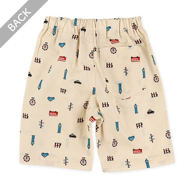 ロンドンバスプリントハーフパンツ