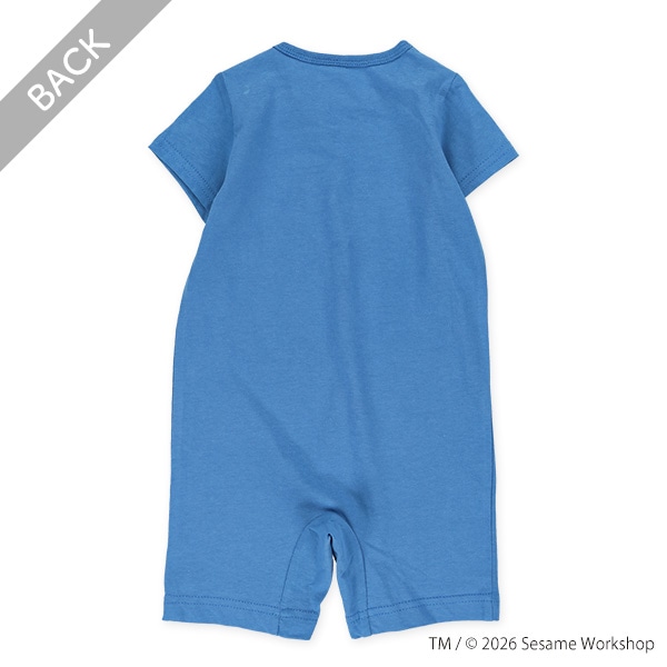 半袖カバーオール（セサミストリート）