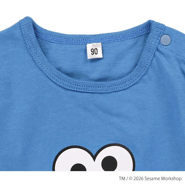 半袖カバーオール（セサミストリート）