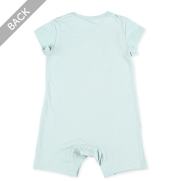 アニマル・海の生き物発泡プリント半袖カバーオール