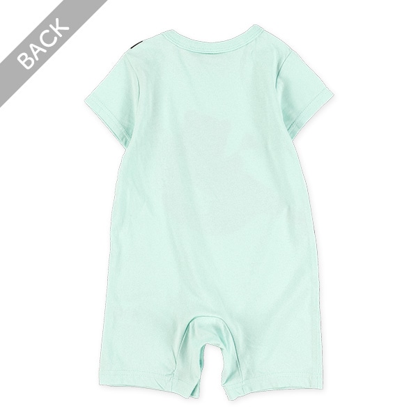 くまウエストポーチ半袖カバーオール