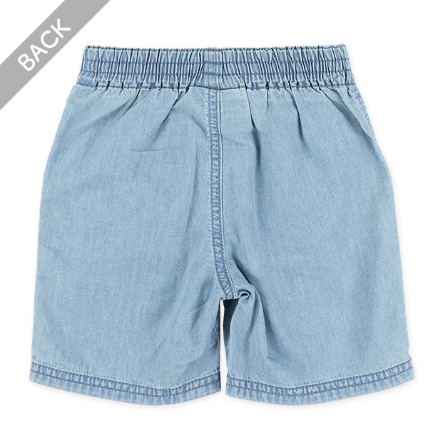 デニムハリポケットハーフパンツ