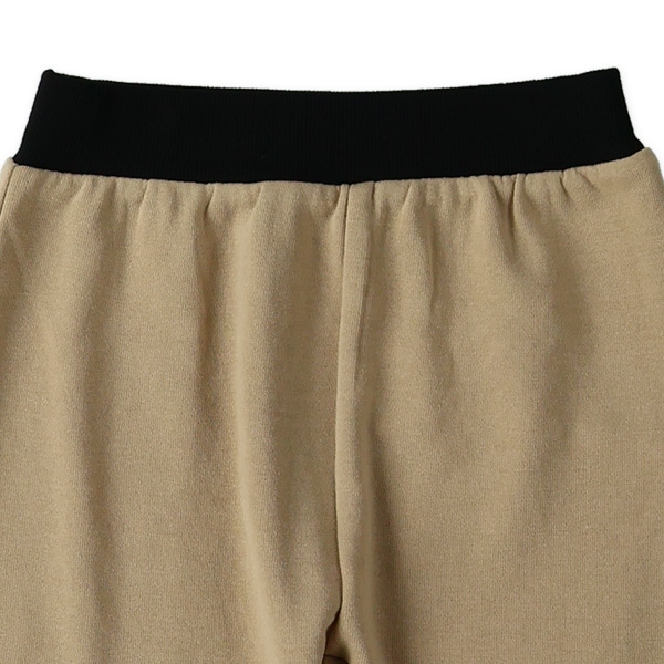 裏毛ひざフェイスロングパンツ