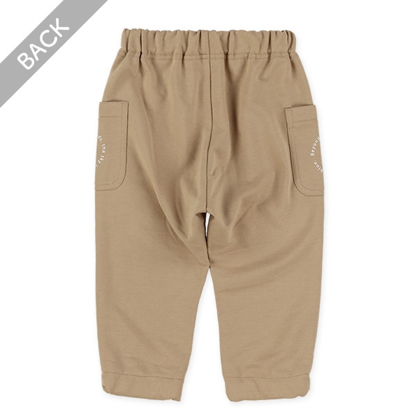 ミニ裏毛サイドポケット付きパンツ