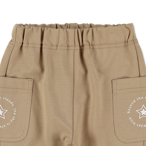 ミニ裏毛サイドポケット付きパンツ