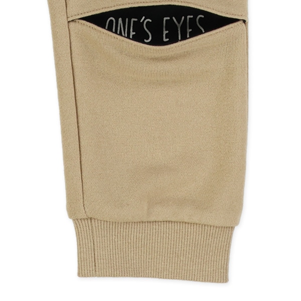 10分丈裏毛ひざフェイスサルエルパンツ