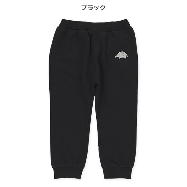 ミニ裏毛ワンポイント刺繍パンツ