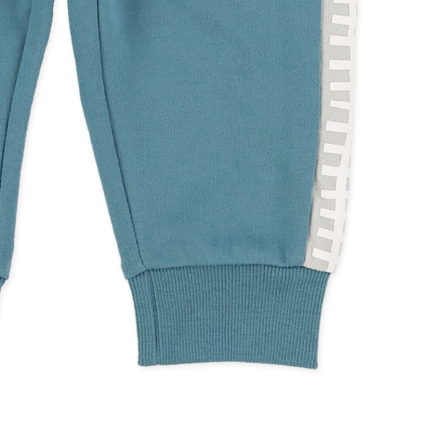 裏毛汽車線路サイドラインパンツ