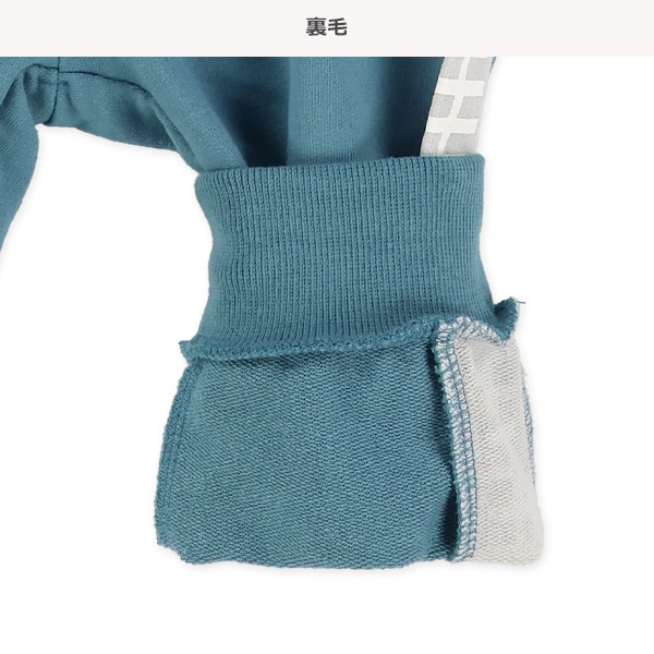 裏毛汽車線路サイドラインパンツ