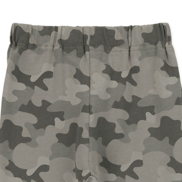 ミニ裏毛迷彩ロングパンツ