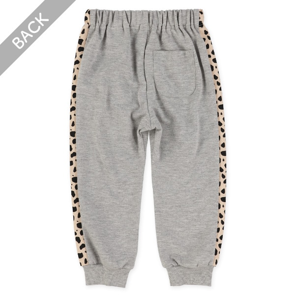 ミニ裏毛サイドダルメシアン柄ロングパンツ