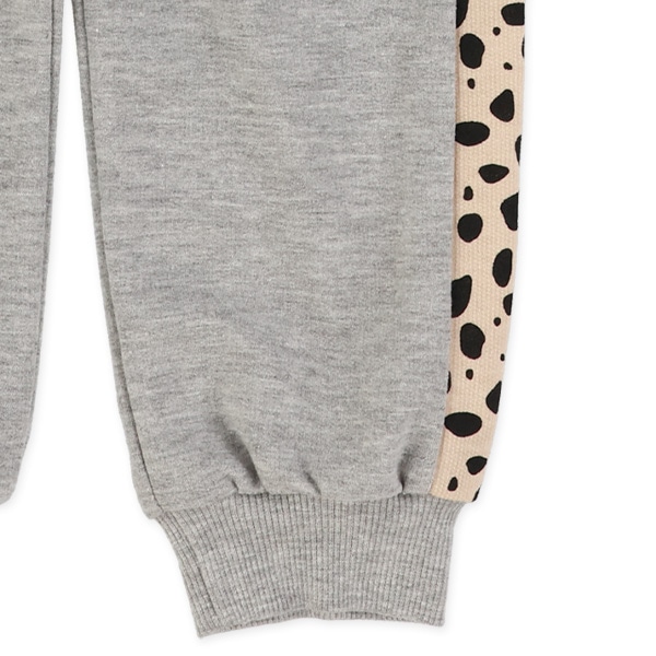 ミニ裏毛サイドダルメシアン柄ロングパンツ