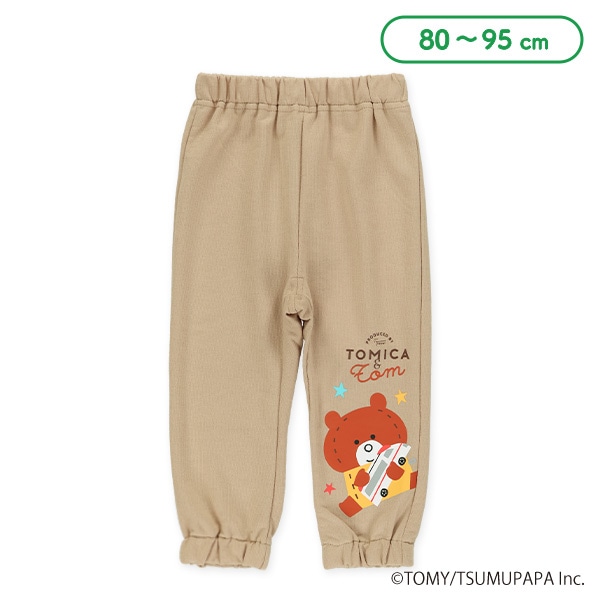 ミニ裏毛ロングパンツ（トミカとトム）
