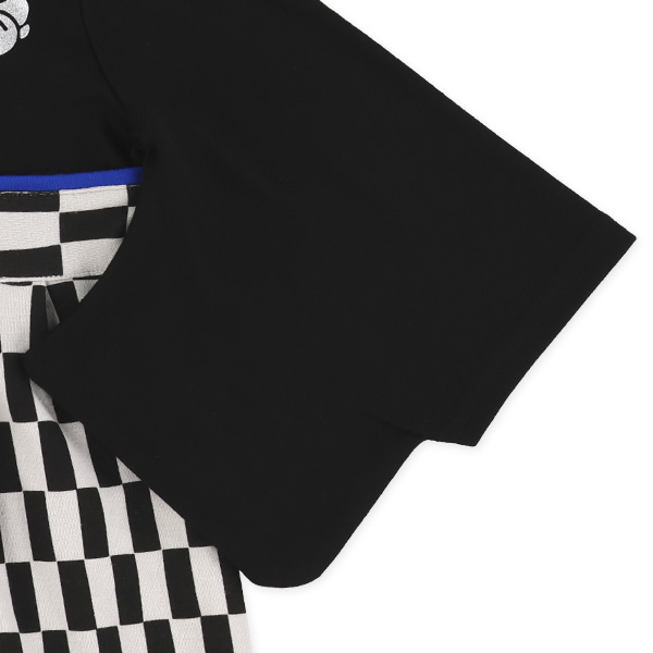 スムース袴カバーオール（ブラック）