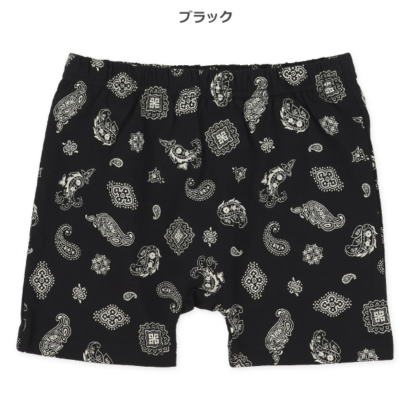 ペイズリー柄ショートパンツ