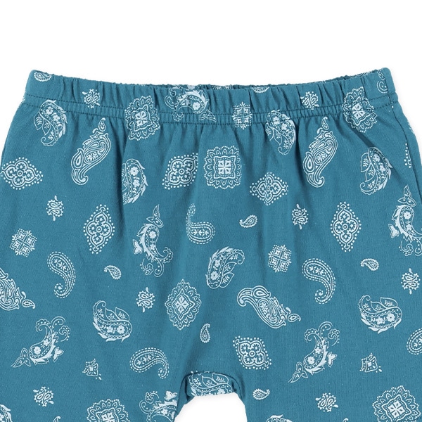 ペイズリー柄ショートパンツ