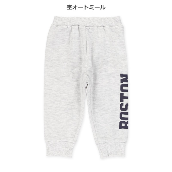 ミニ裏毛ロゴプリントパンツ