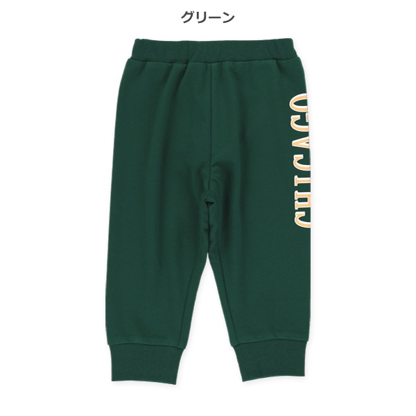 ミニ裏毛ロゴプリントパンツ