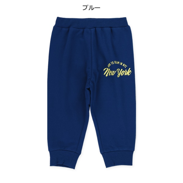 ミニ裏毛ロゴプリントパンツ