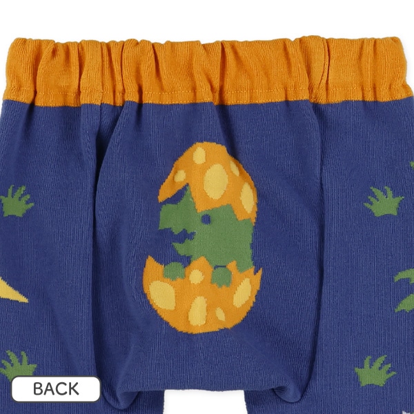 アニマルモチーフ丸編みサルエルレギンス