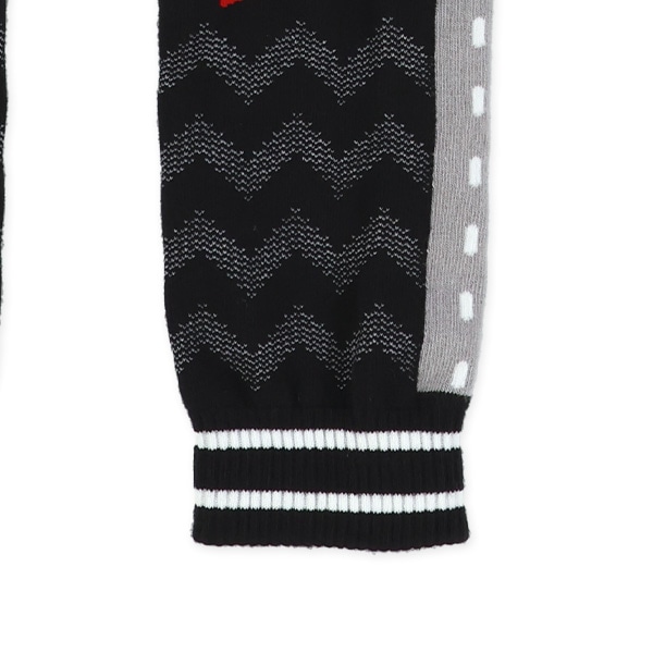 はたらくくるま丸編みサルエルレギンス