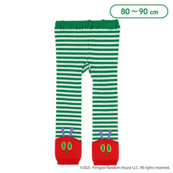 10分丈丸編みサルエルパンツ（はらぺこあおむし）