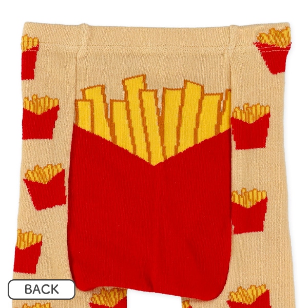 丸編みポテト・ハンバーガーサルエルレギンス