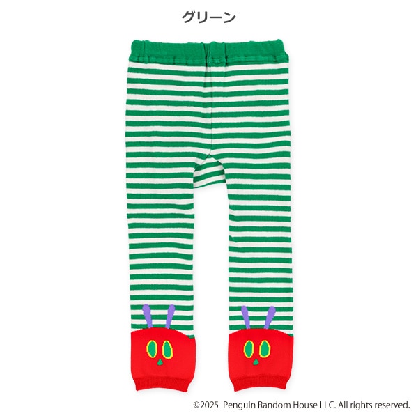 10分丈丸編みサルエルレギンス（はらぺこあおむし）