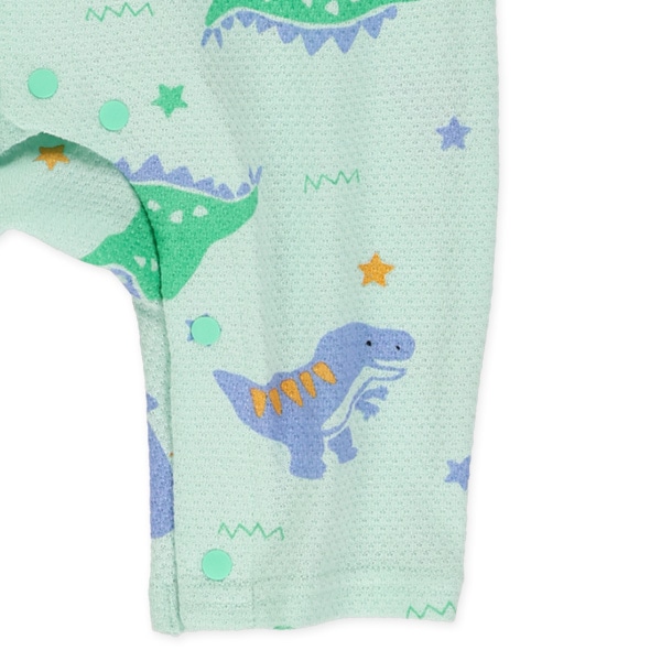 ハチス天竺アニマル総柄長袖カバーオール