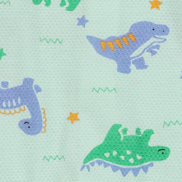 ハチス天竺アニマル総柄長袖カバーオール