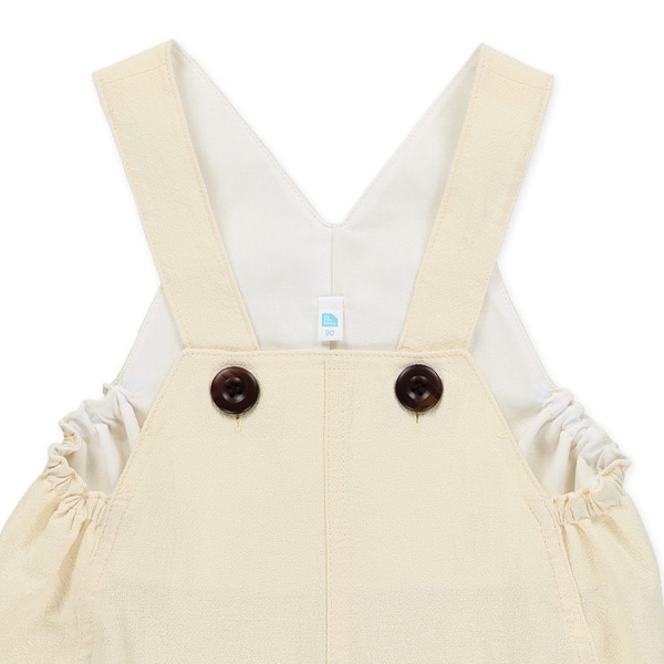 楊柳ガーゼオーバーオール