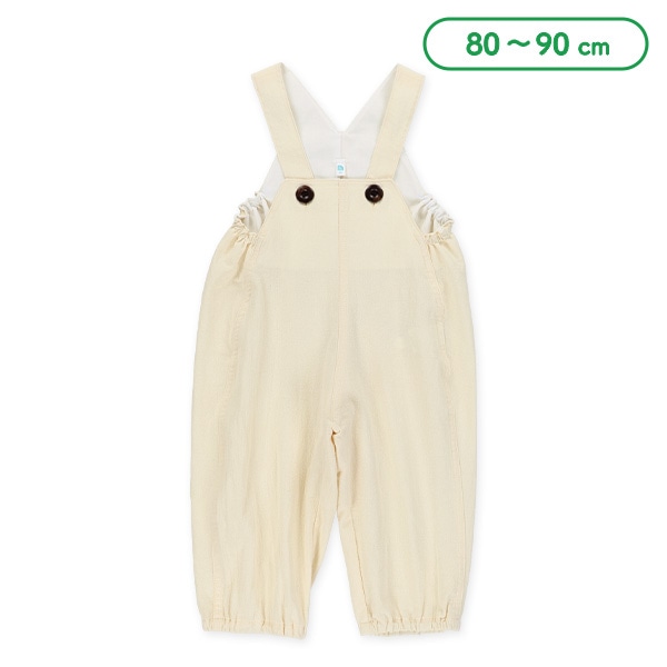 楊柳ガーゼオーバーオール