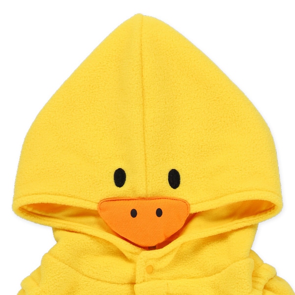 フリースなりきりだるまロンパース（ひよこ）