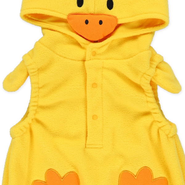 フリースなりきりだるまロンパース（ひよこ）