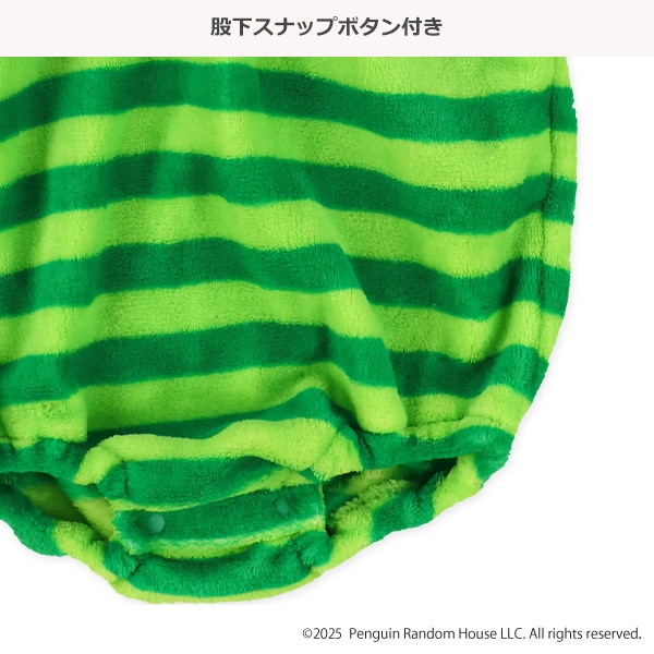 フリース着ぐるみだるまロンパース（はらぺこあおむし）