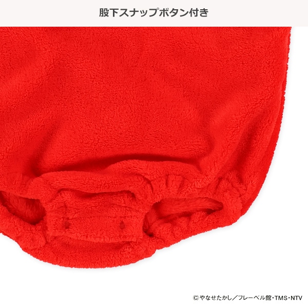 フリース着ぐるみだるまロンパース（アンパンマン）