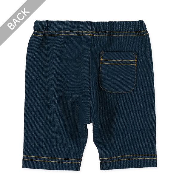 7分丈デニム風レギンス