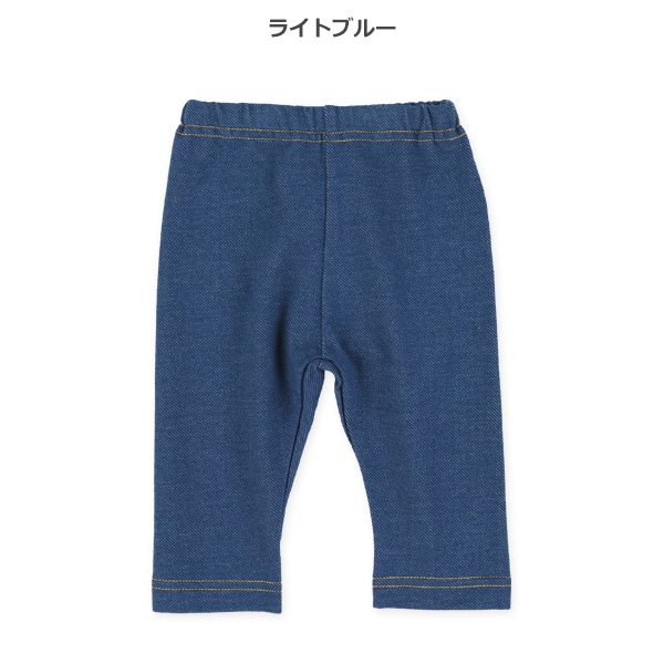10分丈デニムニット風レギンス