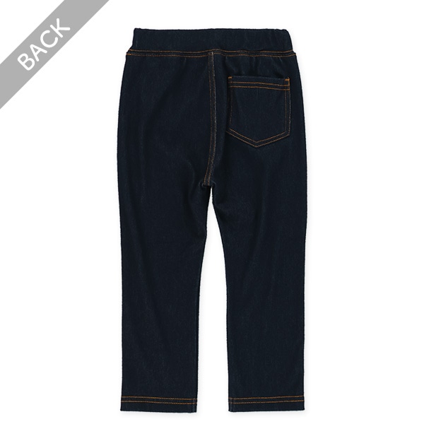 ニットデニムストレッチパンツ（ダークネイビー）