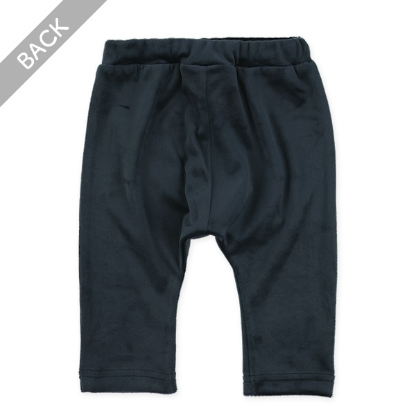 ベロアロゴワッペンレギンスパンツ