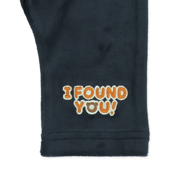 ベロアロゴワッペンレギンスパンツ