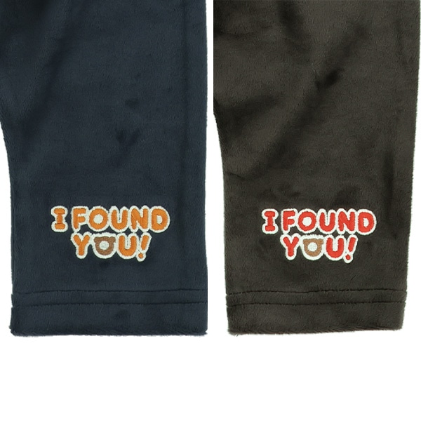 ベロアロゴワッペンレギンスパンツ