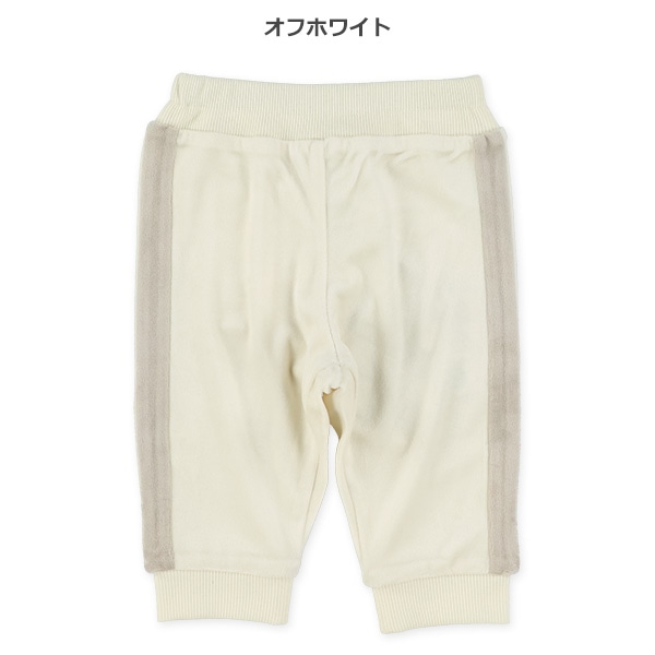 ベロアサイドラインパンツ