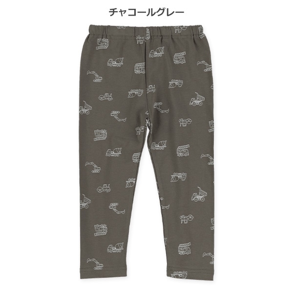 10分丈はたらくくるまレギンス